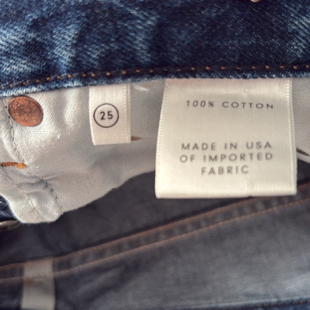 GRLFRND Linda Mid-Rise Distressed Jeans in Zodiac Size 25 — DESIGNER!!! - Picture 11 of 12